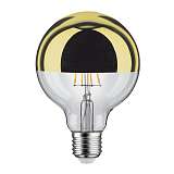 Лампа светодиодная филаментная диммируемая Paulmann E27 6,5W 2700К зеркальная 28675