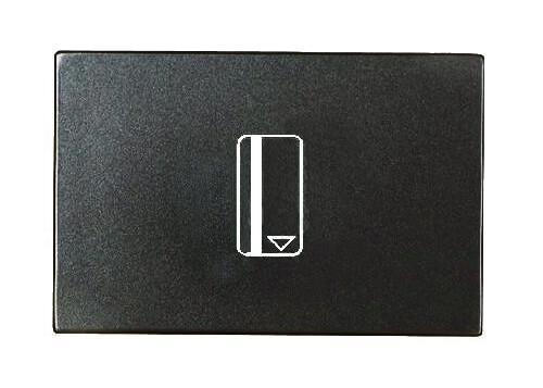 Выключатель карточный с задержкой отключения ABB Zenit 16A 250V антрацит 2CLA221450N1801