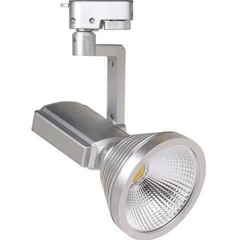 Трековый светодиодный светильник Horoz 12W 4200K серебро 018-003-0012 (HL824L)