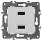 Устройство зарядное USB ЭРА Elegance 5V-2,1A 14-4110-01 Б0034358 - фото №1