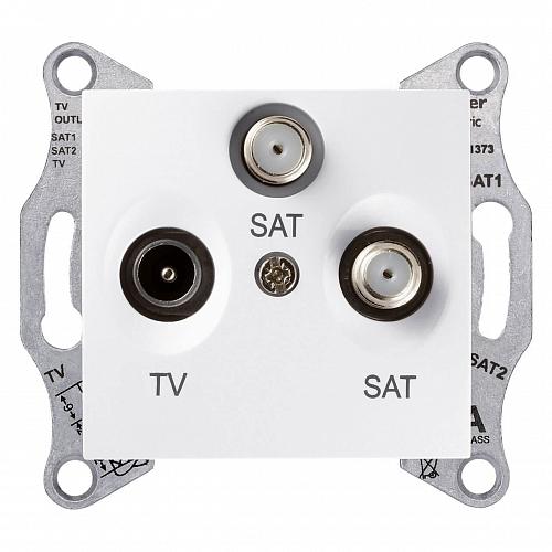 Розетка TV/SAT/SAT Schneider Electric Sedna SDN3502121