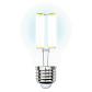 Лампа светодиодная филаментная E27 23W 4000K прозрачная LED-A70-23W/4000K/E27/CL PLS02WH UL-00005898 - фото №1