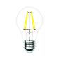 Лампа светодиодная филаментная Volpe E27 9W 3000K прозрачная LED-A60-9W/3000K/E27/CL/SLF UL-00008302 - фото №1