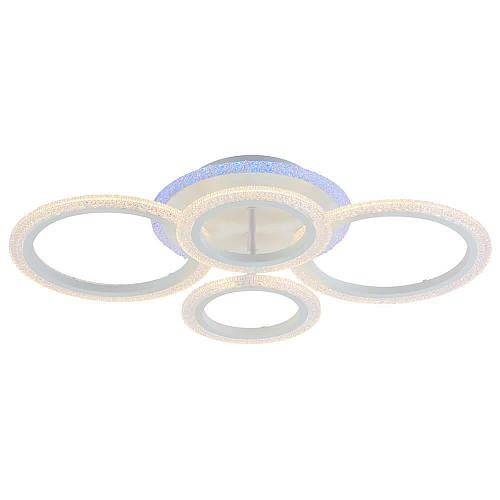 Потолочная светодиодная люстра Profit Light 8086/2+2 WHT