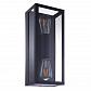 Уличный настенный светильник Arte Lamp Belfast A4569AL-2BK - фото №1