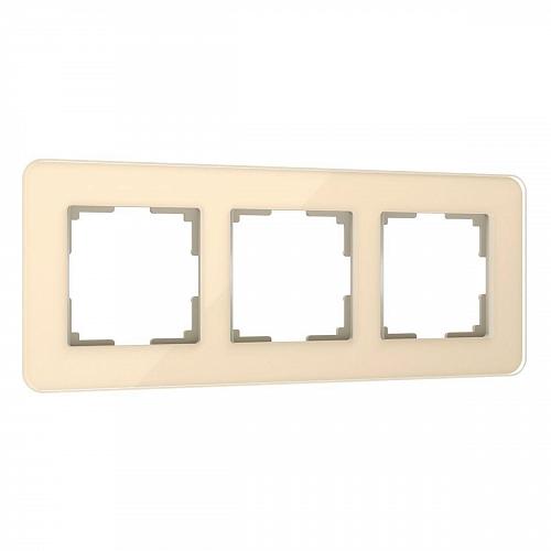 Рамка Werkel Elite на 3 поста айвори W0042443 4690389180781