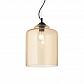 Подвесной светильник Ideal Lux Bistro SP1 Square Ambra 163789 - фото №1