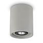 Потолочный светильник Ideal Lux Oak PL1 Round Cemento 150437 - фото №1