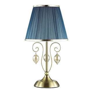 Декоративные настольные лампы синего цвета
