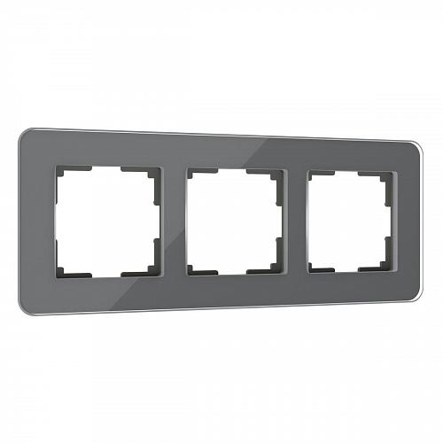 Рамка Werkel Elite на 3 поста графит W0032440 4690389180774