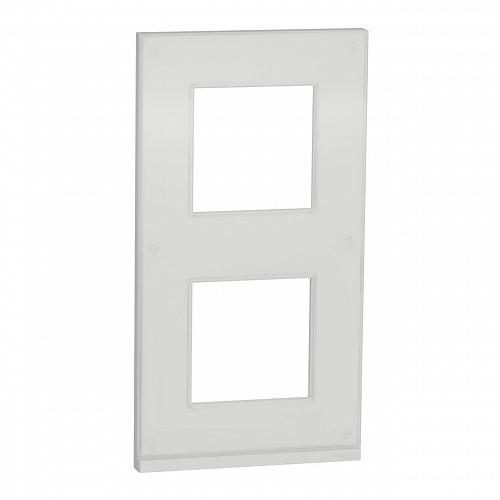 Рамка 2-постовая Schneider Electric Unica New NU6004V85