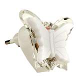 Настенный светодиодный светильник Uniel Детская серия DTL-308-Бабочка/RGB/3LED/0,5W 10318