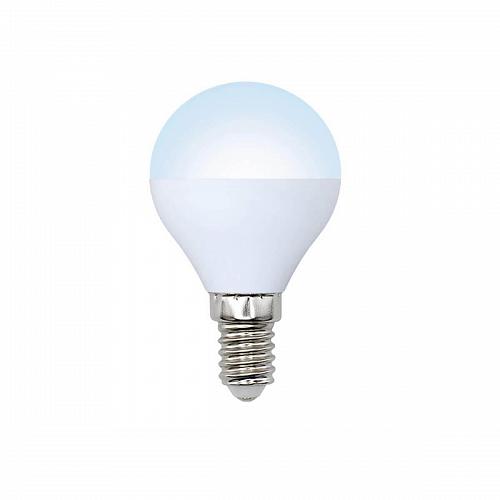 Лампа светодиодная (10215) E14 6W 4500K матовая LED-G45-6W/NW/E14/FR/O