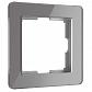 Рамка Werkel Acrylic на 1 пост графит W0012704 4690389184833 - фото №1