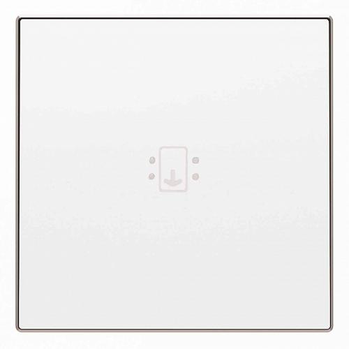 Лицевая панель ABB Sky выключателя карточного с подсветкой альпийский белый 2CLA851400A1101