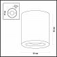 Потолочный светильник Odeon Light Spartano 3585/1C - фото №2