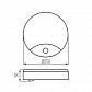 Светильник настенный с датчиком Kanlux SANSO LED 15W-NW-SE 26520 - фото №2