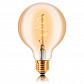 Лампа светодиодная филаментная диммируемая E27 4W 2200K золотой 056-984 - фото №1