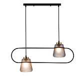 Подвесной светильник Indigo Astratto 11016/2P Black V000157