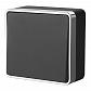 Выключатель одноклавишный Werkel Gallant черный/хром W5012035 4690389164101 - фото №1