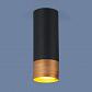 Потолочный светильник Elektrostandard DLN102 GU10 черный/золото a047747 - фото №4