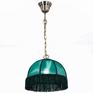 Подвесные светильники зеленого цвета