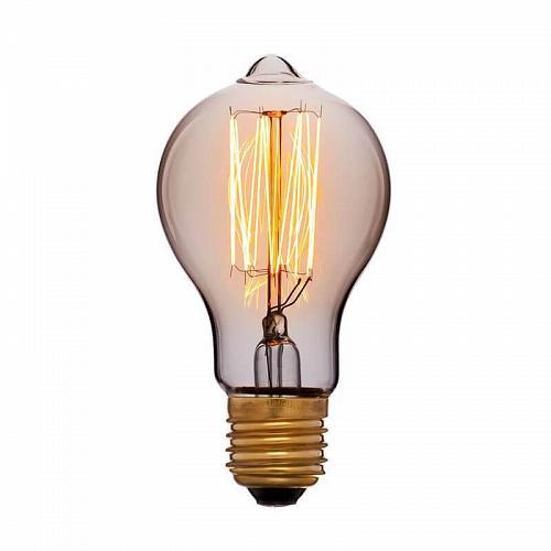 Лампа накаливания E27 60W прозрачная 052-214