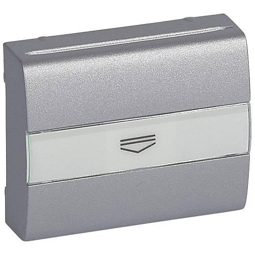 Лицевая панель Legrand Galea Life выключателя с ключом-картой алюминий 771354