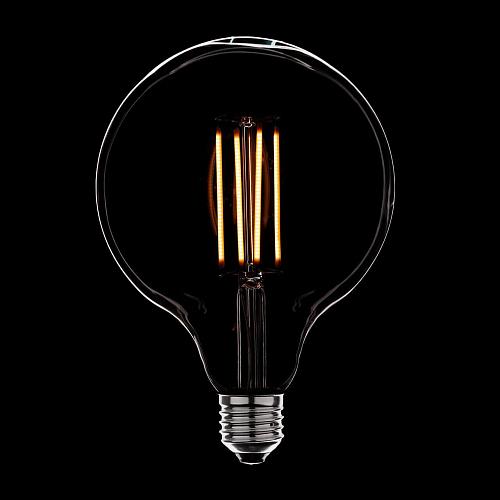 Лампа светодиодная диммируемая E27 4W прозрачная 056-786
