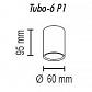 Потолочный светильник TopDecor Tubo6 P1 28 - фото №2