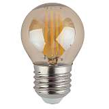 Лампа светодиодная филаментная ЭРА E27 9W 4000K золотая F-LED P45-9w-840-E27 gold Б0047031