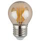 Лампа светодиодная филаментная ЭРА E27 9W 4000K золотая F-LED P45-9w-840-E27 gold Б0047031 - фото №1