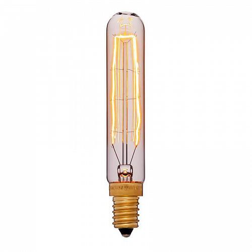 Лампа накаливания E14 40W золотая 054-164