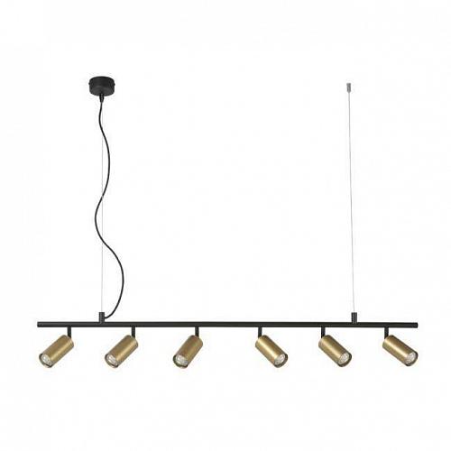 Подвесная люстра Crystal Lux CLT 015C6 L1200 BL-GO