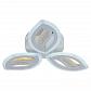 Потолочная светодиодная люстра Profit Light 8090/3 WHT - фото №1