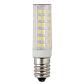 Лампа светодиодная ЭРА E14 7W 2700K прозрачная LED T25-7W-CORN-827-E14 Б0033029 - фото №1