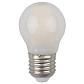 Лампа светодиодная филаментная ЭРА E27 7W 2700K матовая F-LED P45-7W-827-E27 frost Б0027958 - фото №1