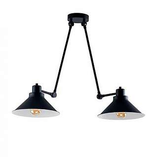 Споты с двумя плафонами в скандинавском стиле