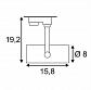 Трековый светодиодный светильник SLV 3Ph Euro Spot Led Small 1001367 - фото №2