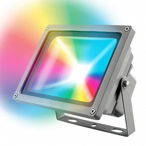 Прожектор светодиодный (UL-00001034) Uniel 30W ULF-S01-30W/RGB/RC IP65 110-240В