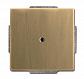 Лицевая панель ABB Dynasty вывода кабеля латунь античная 2CKA001710A4081 - фото №1