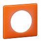 Рамка 1-постовая Legrand Celiane оранжевый муар 066651 - фото №1