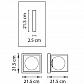 Бра Lightstar Gabbia 732617 - фото №4