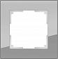 Рамка Werkel Favorit на 1 пост серый WL01-Frame-01 4690389061257 - фото №1