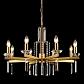 Подвесная люстра Crystal Lux Marron SP8 Brass - фото №2