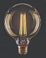 Лампа светодиодная филаментная Voltega E27 6W 2800K золотая VG10-G95GE27warm6W 7084 - фото №2