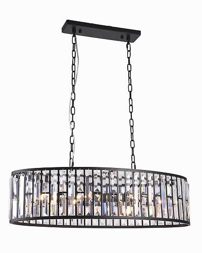 Подвесная люстра Lumien Hall Кароль 0003/6P-BK-CL