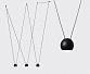 Подвесной светодиодный светильник Italline IT03-1425 black - фото №2