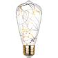 Лампа светодиодная REV VINTAGE Copper Wire ST64 E27 2700K DECO Premium груша 32445 4 - фото №2