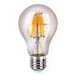 Лампа светодиодная филаментная Elektrostandard E27 8W 3300K прозрачная a048278 - фото №1